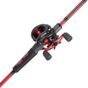 Ugly Stik Carbon Low Profile Baitcast Reel and Fishing Rod Combo