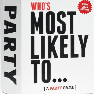 DSS Games Who’s Most Likely to…Kinda Clean Family Edition [A Party Game | Great for Adults & Teens | Game Nights & Big Groups]