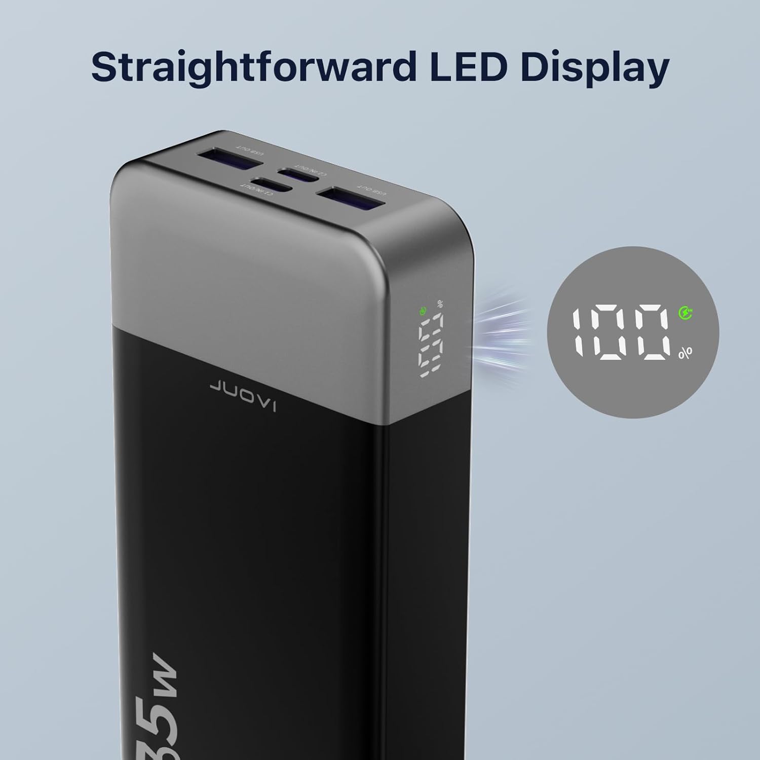 Portable Power Bank 20000mAh, 35W Portable Charger, Battery Pack Fast Charging, PD3.0 QC4.0 Phone Battery Pack with LED Display for iPhone 16 15 14, Galaxy, Tablet, Switch, etc - Image 7