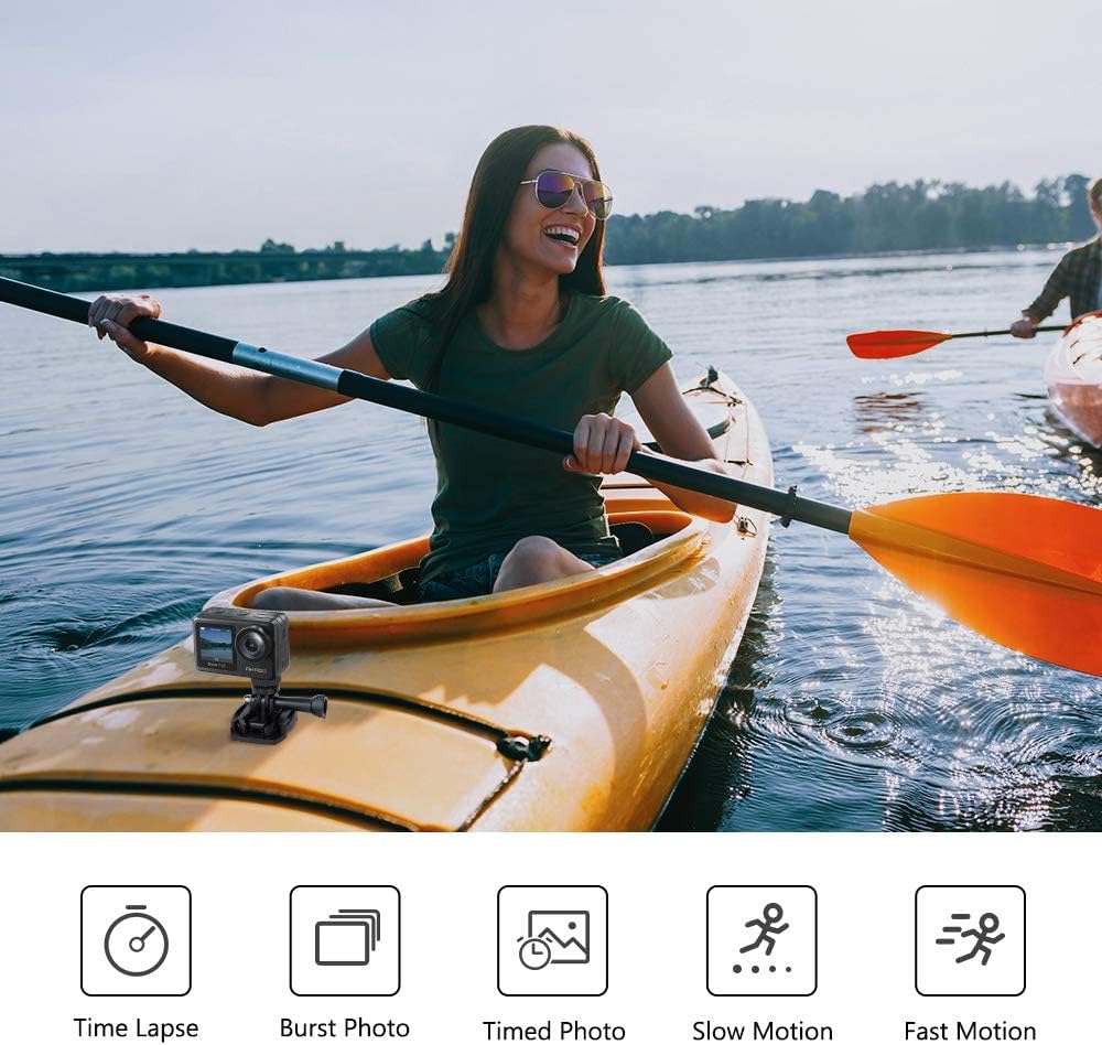 AKASO Brave 7 LE 4K30FPS 20MP WiFi Action Camera with Touch Screen EIS 2.0 Zoom Remote Control 131 Feet Underwater Camera with 2X 1350mAh Batteries Support External Microphone Vlog Camera - Image 7
