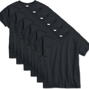 Hanes Boys Essentials Short Sleeve T-shirt Value Pack, 3 or 6-Pack