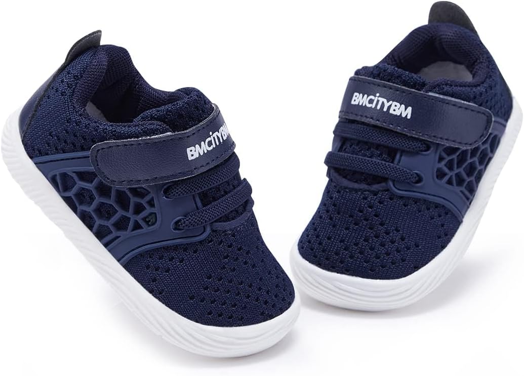 BMCiTYBM Baby Boy Girl Shoes Breathable Mesh Walking Shoes Lightweight Non-Slip Sneakers Infant First Walkers 6 9 12 18 24 Month - Image 2