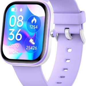 Smart Kids Watch with Fitness Tracker No Phone/APP Needed,19 Sport Mode,1.5″ DIY Dial,IP68 Waterproof,Sleep Monitor,Pedometers,Heart Rate,Great Birthday Gift for Boys Girls Teens 6-14 year Olds