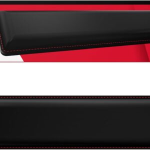 HyperX Wrist Rest – Full Sized – Cooling Gel – Memory Foam – Anti-Slip – Ergonomic – Keyboard Accessory, Black