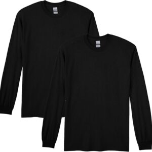 Gildan Adult DryBlend Long Sleeve T-Shirt, Style G8400, 2-Pack