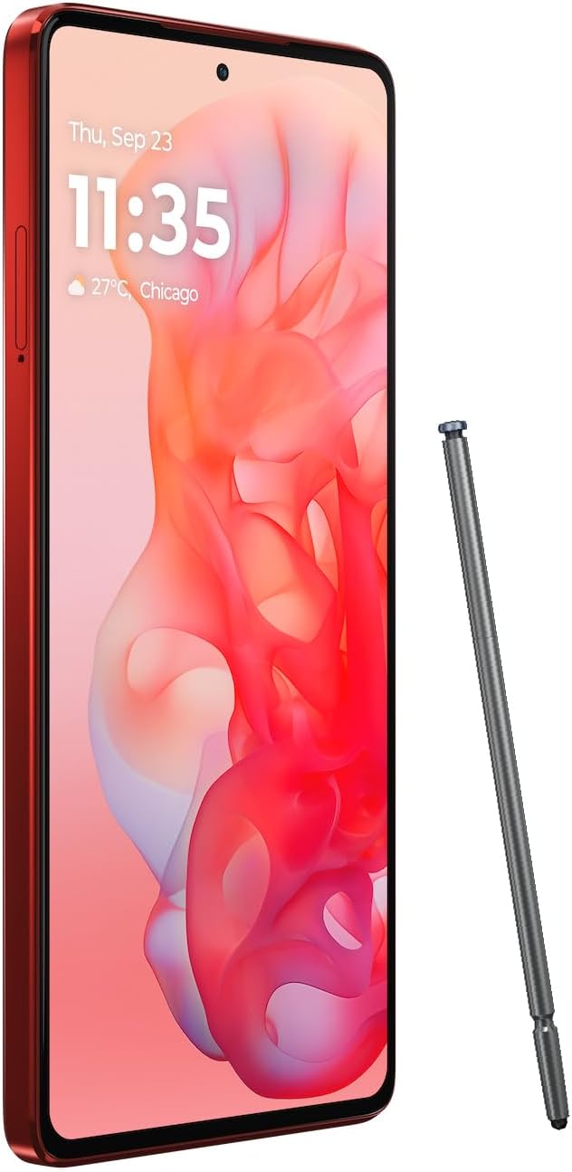 Motorola Moto G Stylus 5G | 2024 | Unlocked | Made for US 8/256GB | 50MP Camera | Scarlet Wave - Image 5