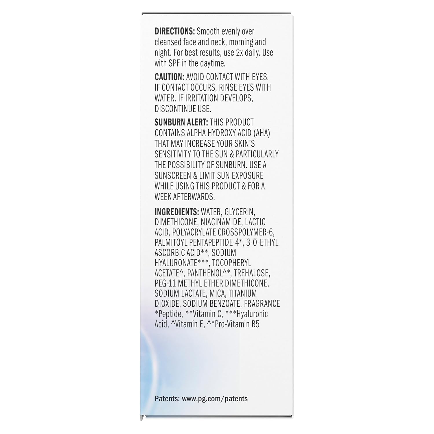 Olay Super Serum - Niacinamide, Vitamin C & E, Collagen Peptide, AHA - 5-in-1 Skin Care Benefits for Face - Healthy Glow, Brightening, Hydrating, Smoothing, Firming, Evens Tone, Anti-Aging, 1.7 Oz - Image 17