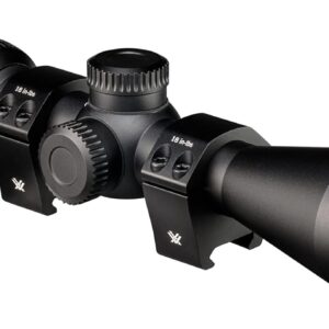 Vortex Triumph HD 3-9×40 Second Focal Plane, 1-inch Tube Riflescope Kit – Dead-Hold BDC (MOA) Reticle, 1″ Hunter Rings – 0.90″ Low Height, Neoprene Cover
