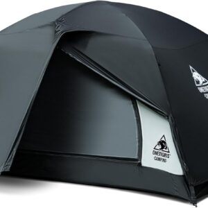 OneTigris Stella 4 Season Camping Tent Backpacking 2 Person Waterproof Lightweight Easy Setup Instant 3000mm Waterproof Rating Outdoor Hiking Tent