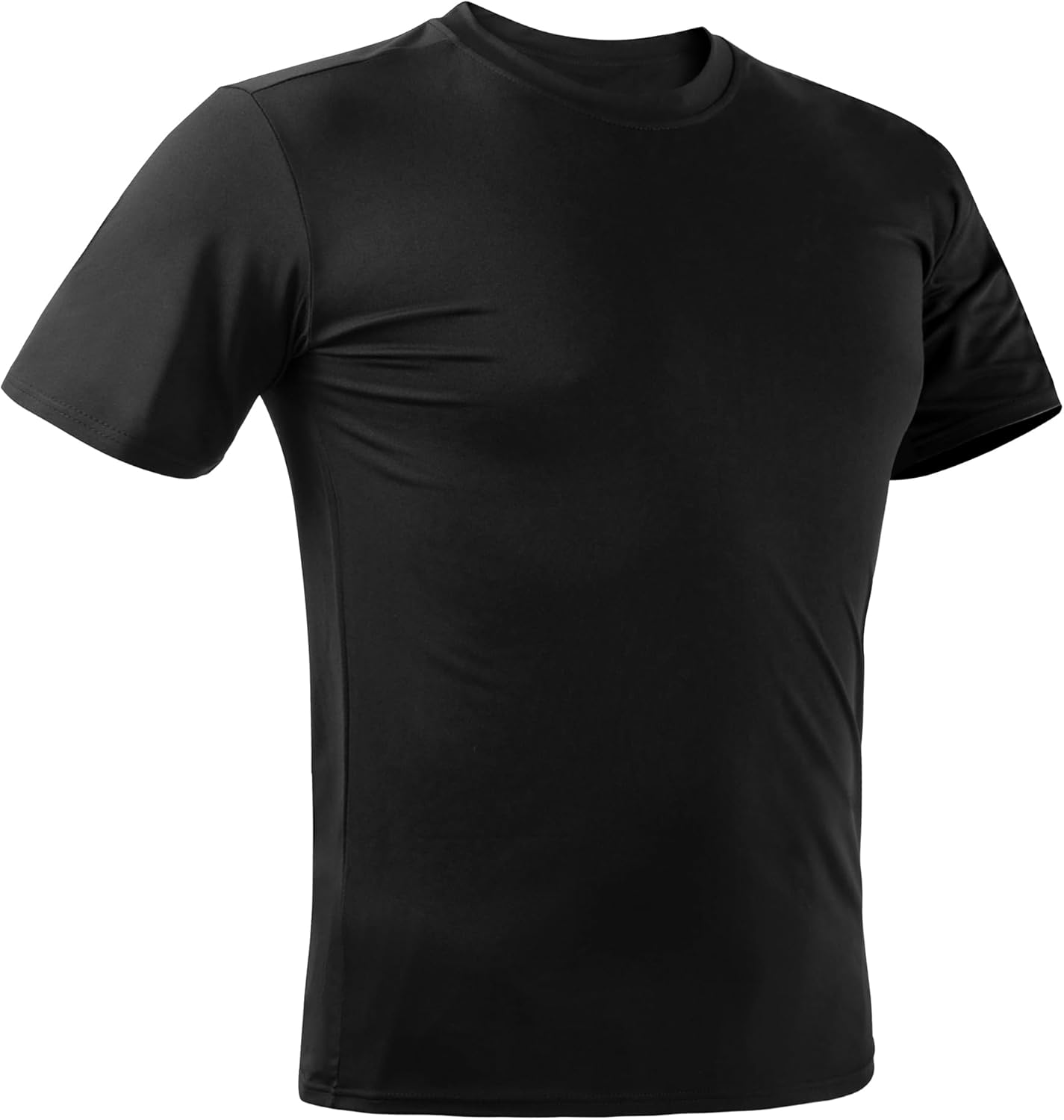 2&5 Pack Men's Sports T Shirts,Crew Neck Breathable Quick-Dry Short Sleeve, Lightweight Gym Tee for Athletic Running Casual - Image 2