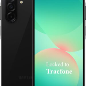 Tracfone Samsung Galaxy A26 5G, 128GB Storage | 6.7” FHD+ 120Hz Super AMOLED Display | 50MP OIS Camera | 5000mAh Battery | Tracfone Locked | Prepaid Smartphone – Black