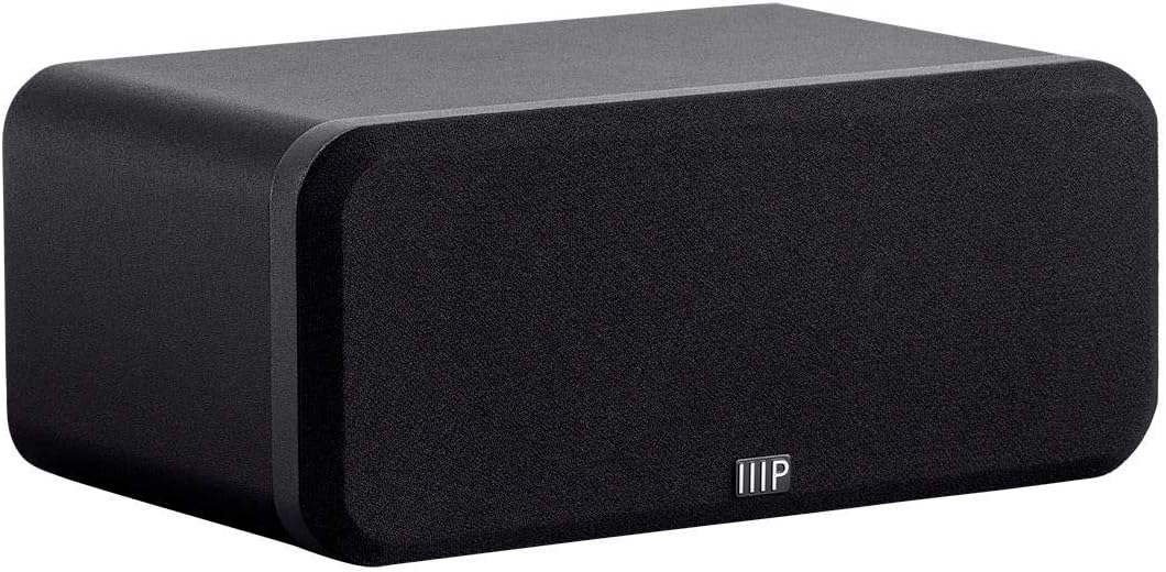 Monoprice HT-35 Premium 5.1-Channel Home Theater System - Charcoal, with Powered Subwoofer, Low Profile Speaker Grilles, Secure Mounting Option, Black (139357) - Image 3