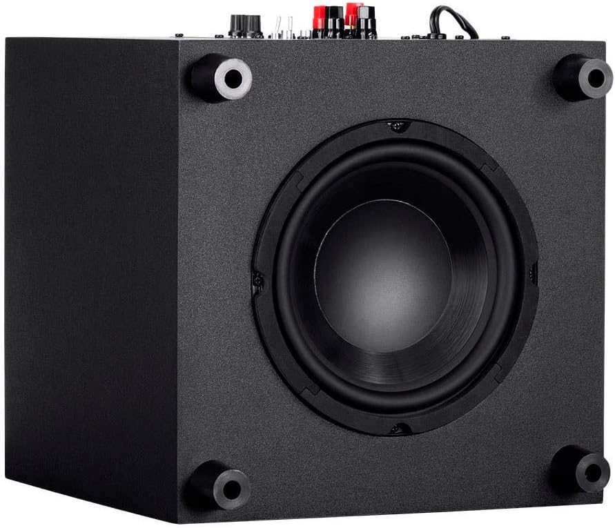 Monoprice Premium 5.1.4-Ch. Immersive Home Theater System - with 8 Inch 200 Watt Subwoofer, Dolby Atmos Compatible, Black - Image 6