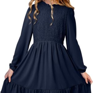 blibean Tween Girls One-Shoulder Dresses Size 6-15 Years Old