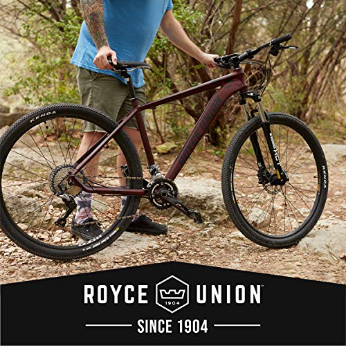 ROYCE UNION RHT Lightweight Aluminum Mountain Bike (Wine), 19 Inch Frame, 22 Speed Shimano Drivetrain, 29" Wheels - Image 6