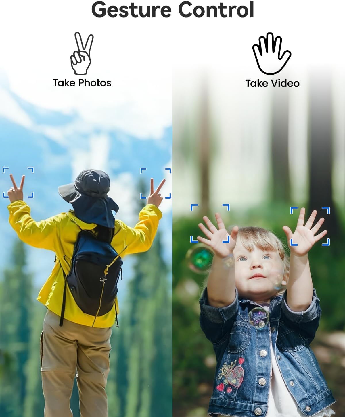 SIMREX Drone with Camera for Adults 4K, Brushless Motor Drones for Kids Beginners,FPV Foldable, Optical Flow & Altitude Hold, WiFi Live Video, Gesture/Voice Controlt,Toys Gifts for Teen Boys (Gray) - Image 6