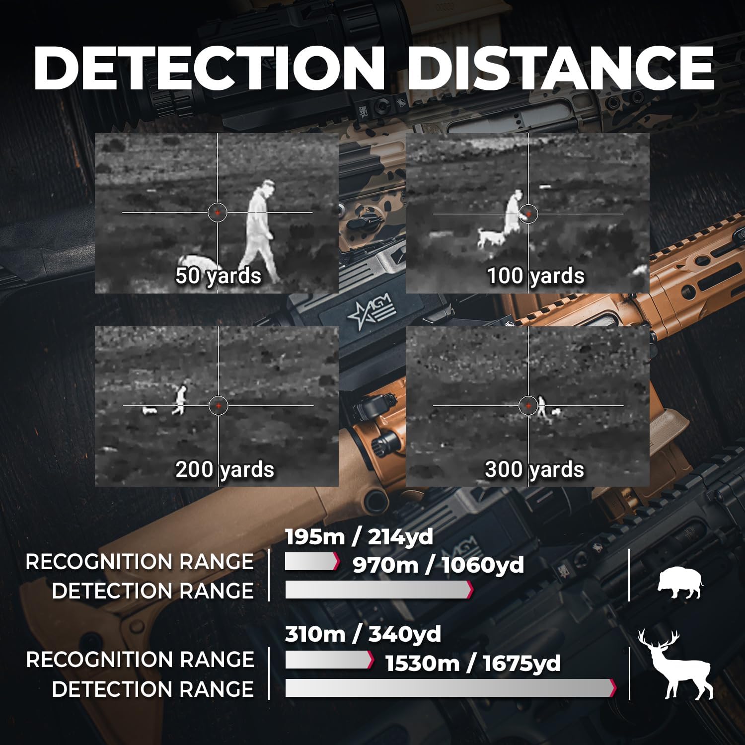 AGM Global Vision Rattler V2 Thermal Imaging Rifle Scope for Hunting. High Resolution Thermal Scope with High Sensitivity Thermal Optics IR Vision riflescope. Waterproof & Durable Design - Image 5