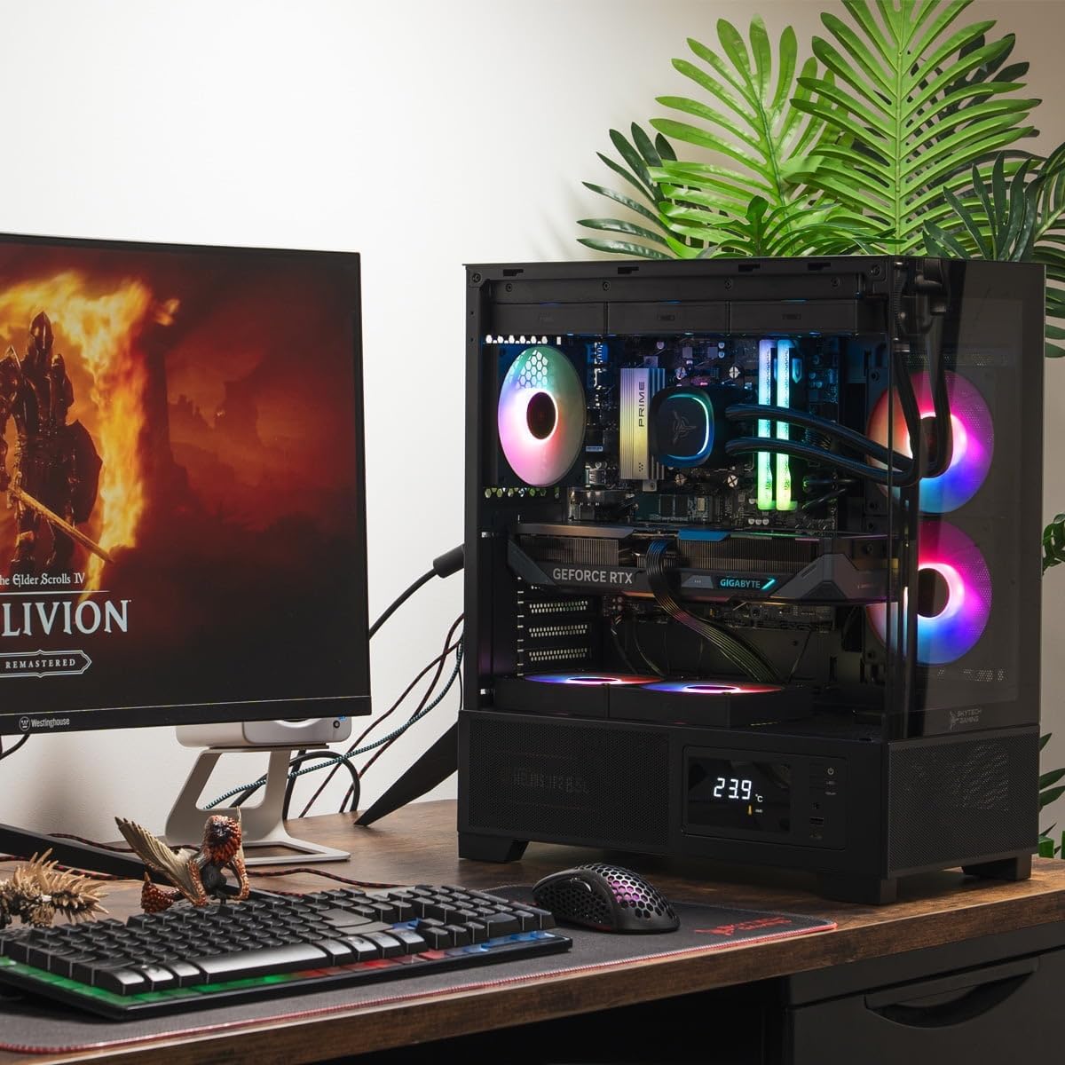 Skytech Gaming Azure 3 Plus Gaming PC, Intel i7 14700F 2.1GHz, NVIDIA RTX 5070 12GB, 2TB Gen4 NVMe SSD, 16GB DDR5 RAM 6000, 850W Gold ATX 3 PSU, 360 ARGB AIO, Wi-Fi, Win 11, Desktop - Image 9