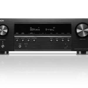 Denon AVR-S770H 7.2 Ch Home Theater Receiver – 8K UHD HDMI Receiver (75W X 7), Wireless Streaming via Built-in HEOS, Bluetooth & Wi-Fi, Dolby TrueHD, DTS Neural:X & DTS:X Surround Sound