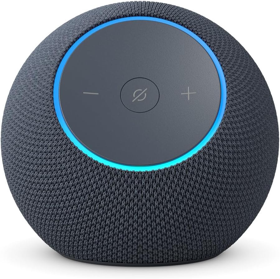 Amazon Echo Dot Max (newest model), Alexa speaker with room-filling sound and built-in smart home hub, with Alexa+ Early Access, Graphite - Image 2