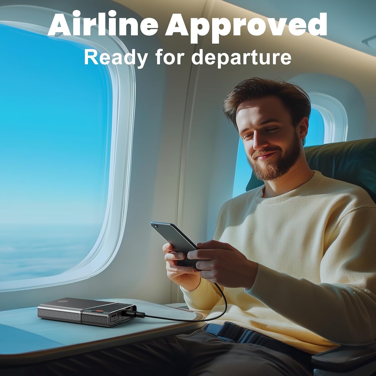 Portable Charger Power Bank, 20000mAh 22.5W PD Super Fast Charging Powerbank with Built-in USB C in&Out Cable, External Phone Battery Pack for iPhone 17/16/15 iPad Samsung S24 Android etc - Image 7