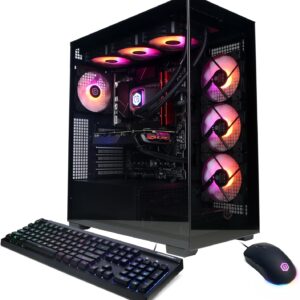 CYBERPOWERPC Gamer Xtreme VR Gaming PC, Intel Core i9-14900KF 3.2GHz, GeForce RTX 4070 Super 12GB, 32GB DDR5, 2TB PCIe Gen4 SSD, WiFi Ready & Windows 11 Home (GXiVR8080A38)