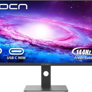 INNOCN 40C1R Ultrawide Monitor 40″ WQHD 3440 x 1440p 144Hz FreeSync Premium HDR400 21:9 Computer Display 95% DCI-P3 500Nits IPS USB Type-C HDMI Tilt/Height Adjustable, Mountable