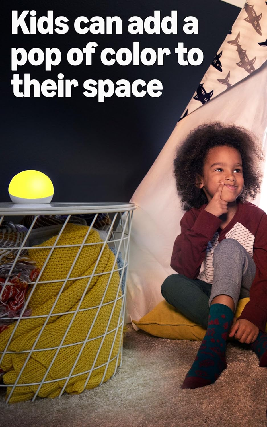 Echo Glow - Multicolor smart lamp, Works with Alexa - Image 5