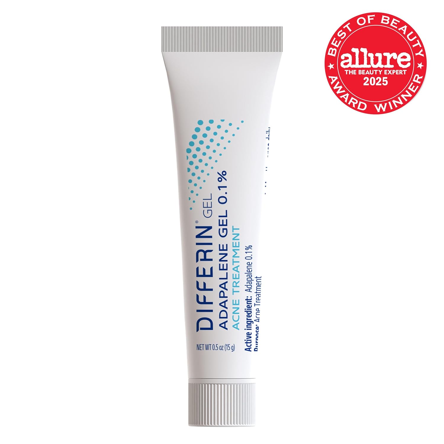 Differin Acne Treatment Gel, 60 Day Supply, Retinoid Treatment for Face with 0.1% Adapalene, Gentle Skin Care for Acne Prone Sensitive Skin, 15g Tube (Pack of 2) (Packaging May Vary) - Image 2