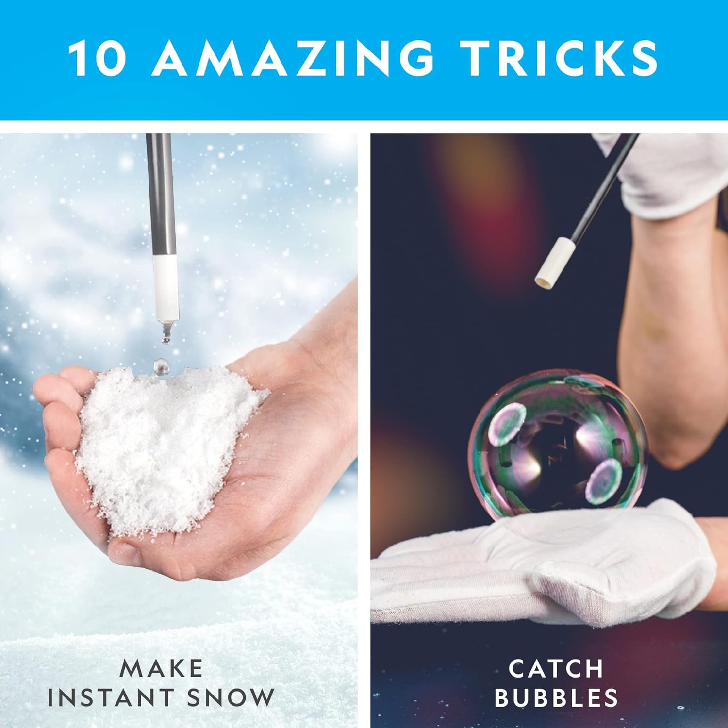 Blue Marble National Geographic Magic Chemistry Set – Science Kit for Kids with 10 Amazing Magic Tricks, STEM Projects and Science Experiments, Science Toys, Great Gift for Boys and Girls 8-12 - Image 2