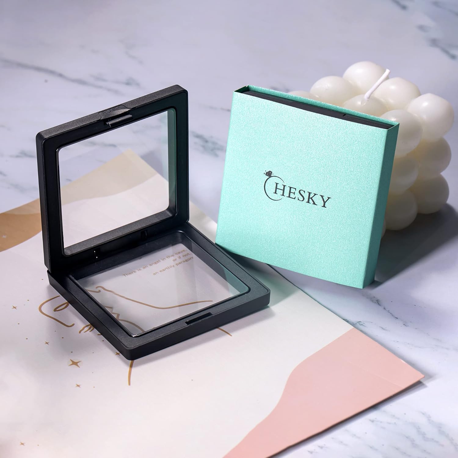 CHESKY Layered Necklaces for Women, 14K Gold Plated Chain Necklace Women Trendy Cuban Link Paperclip Chain Toggle Clasp Necklace Fashion Chunky Jewelry for Women - Image 7