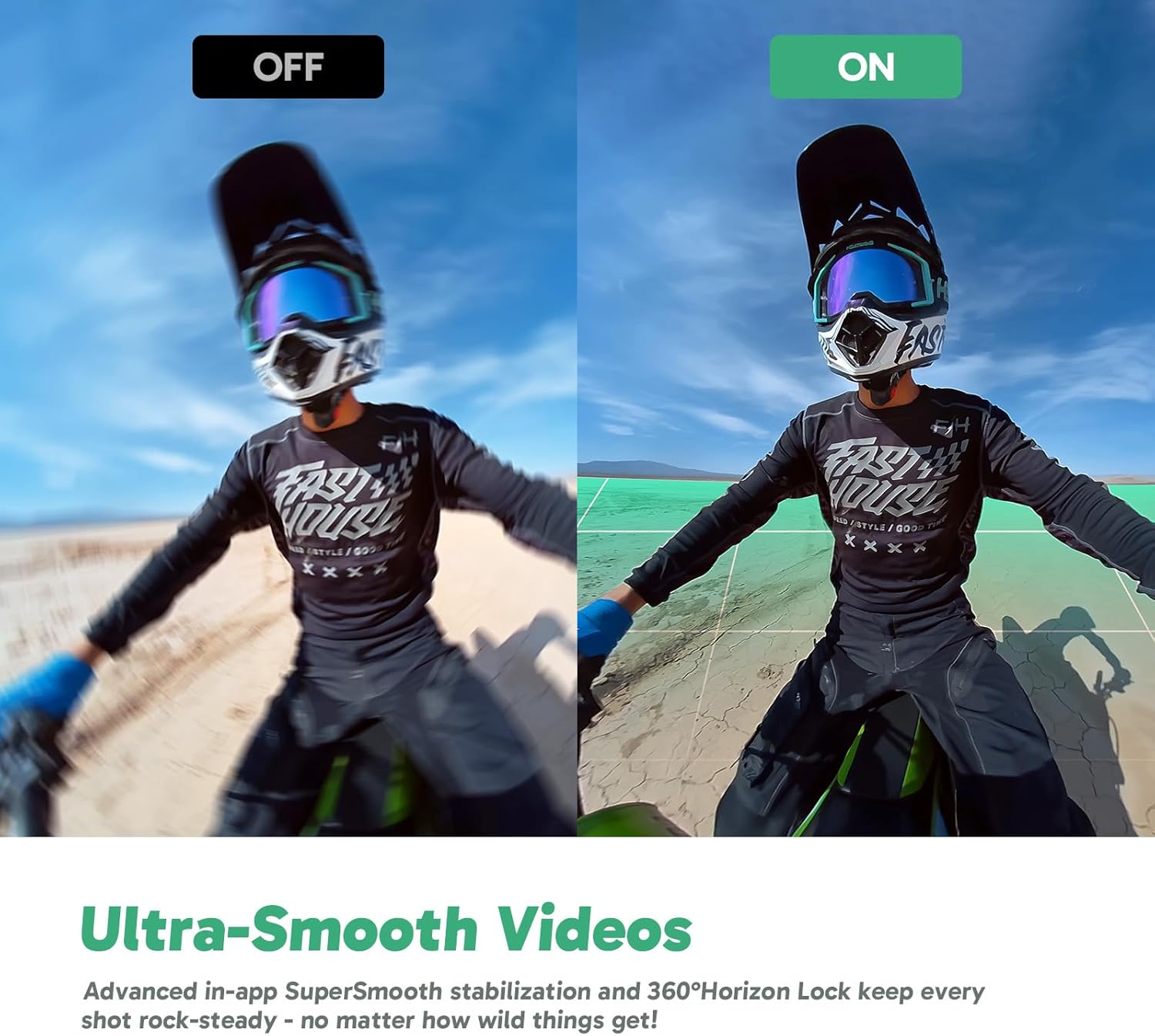 AKASO 360 Weatherproof 360° Action Camera - 5.7K 360 Video with 1/2" 48MP Sensors, 72MP 360 Photo, 360-SuperSmooth, 2.29" Touchscreen, Invisible Selfie Stick Effect, 360° Horizon Lock, AI Tracking - Image 3