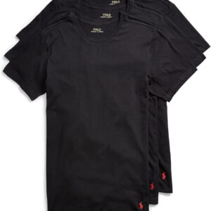 Polo Ralph Lauren Men’s Slim Fit Cotton Crew Undershirts 3 Pack