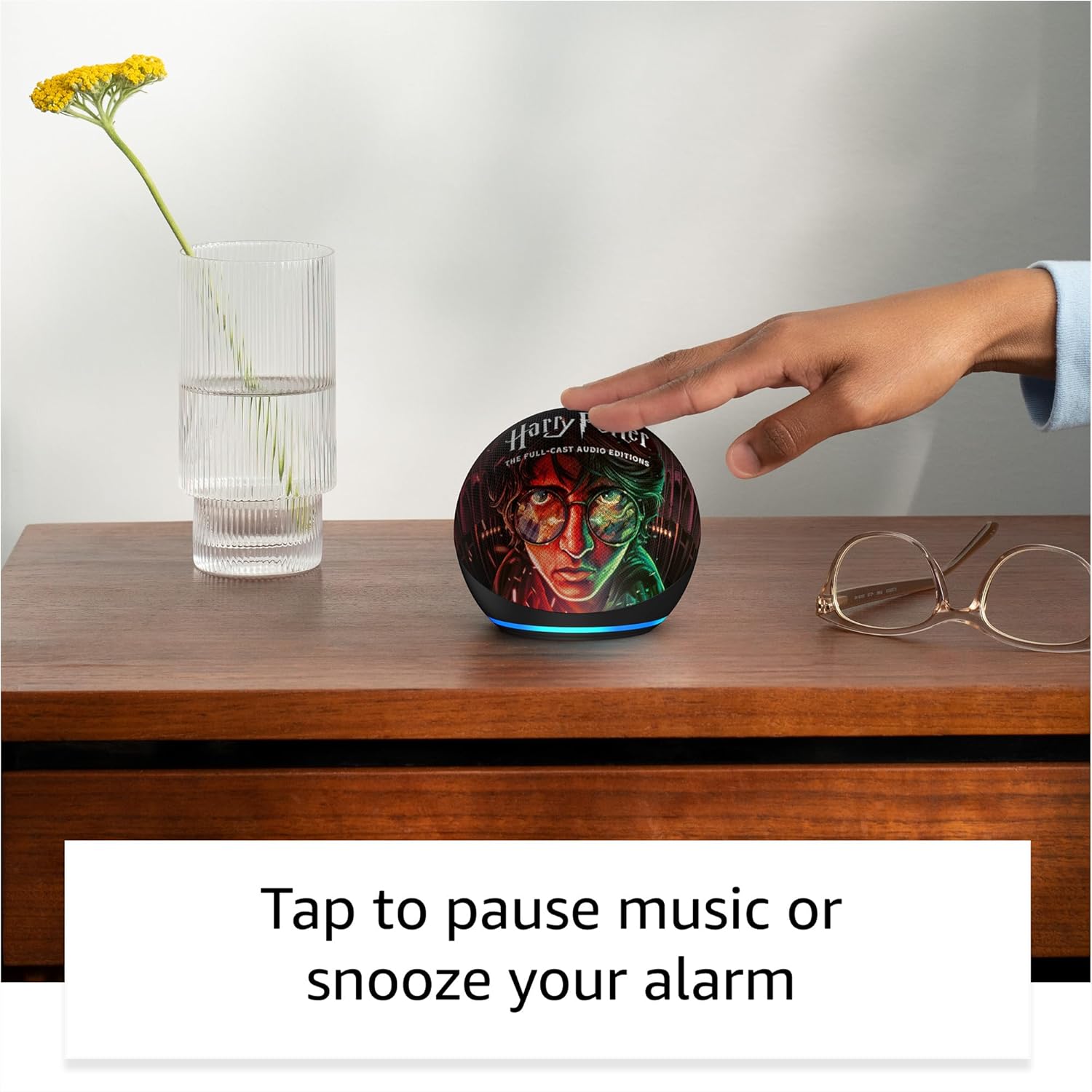 Amazon Echo Dot (newest model) | Officially Licensed Limited-Edition design in celebration of Harry Potter: The Full-Cast Audio Editions on Audible (sold separately) - Image 6