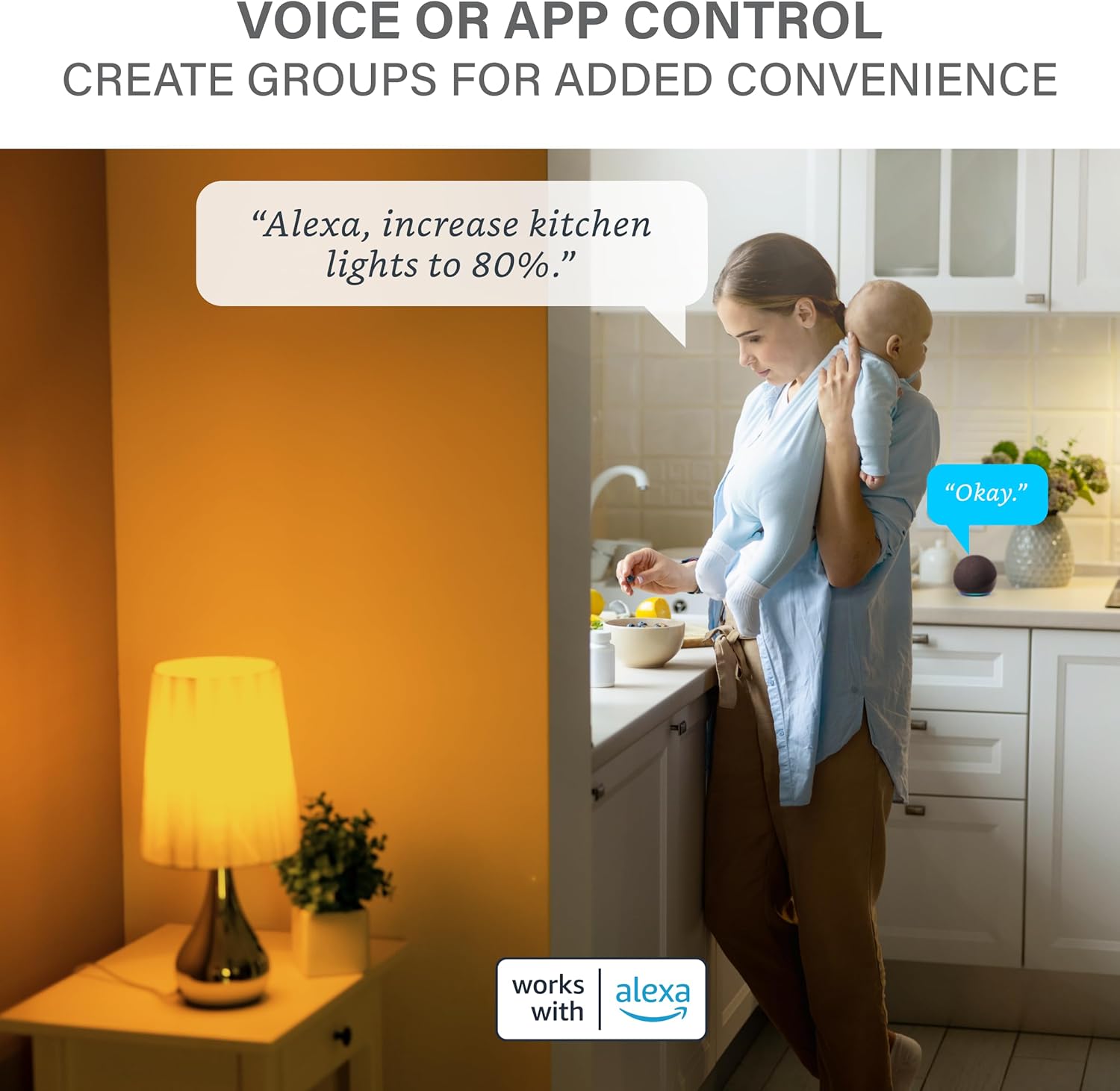 Sengled Matter LED Smart Light Bulb (A19), Multicolor, Compatible with Alexa, 60W Equivalent, 800LM, Instant Pairing, 1-Pack - Image 3