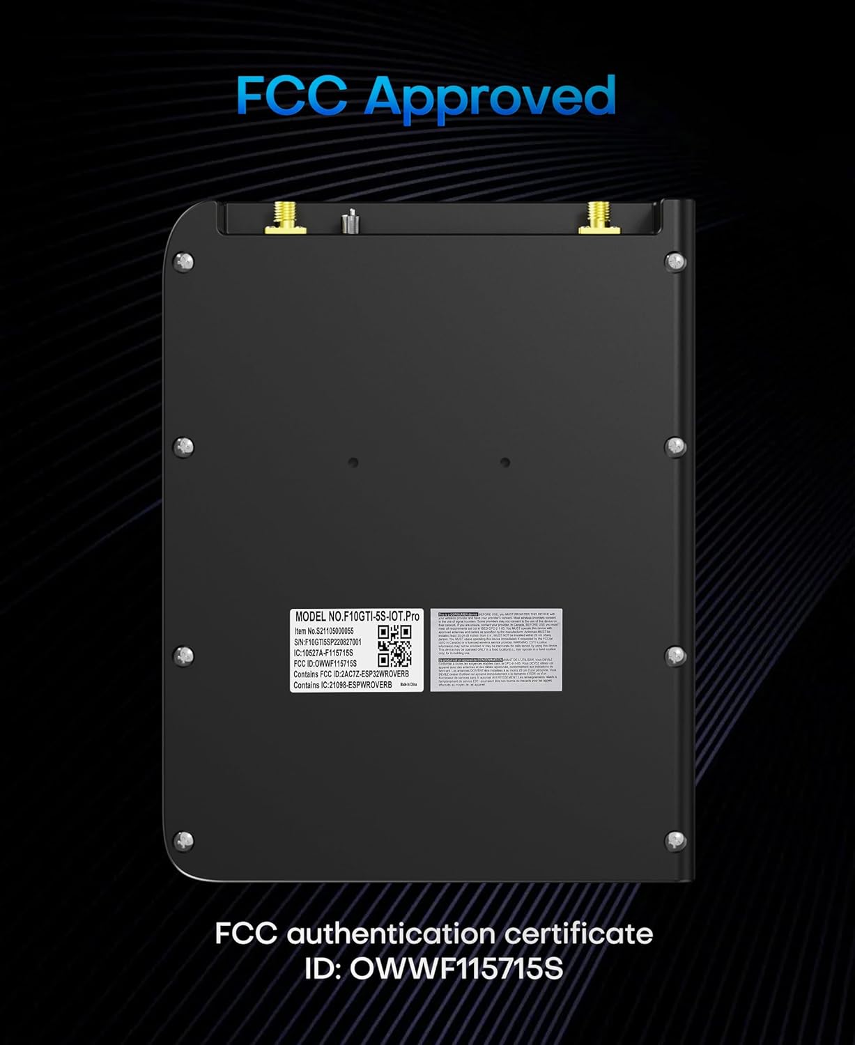 Cell Phone Booster for Multiroom, Boost Cellular Signal Cover to 1,2000 Sq Ft with 2 Indoor (Built-in 1) Antennas and Touch Display 72dB Gain for Homes and Offices 2-Story, Support All U.S Carriers - Image 9