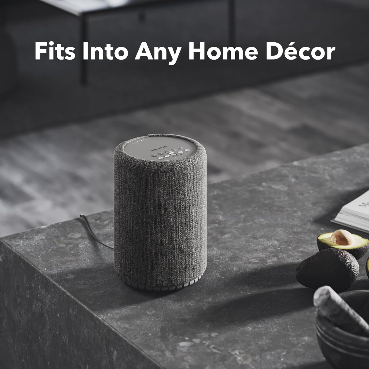 Audio Pro A10 MKII Wireless Multiroom Speaker, WiiM Edition | High Fidelity, Bluetooth, WiFi | Compatible with AirPlay 2, Google Cast, Siri, WiiM Home App, Stream Spotify, Tidal & More, Dark Gray - Image 3