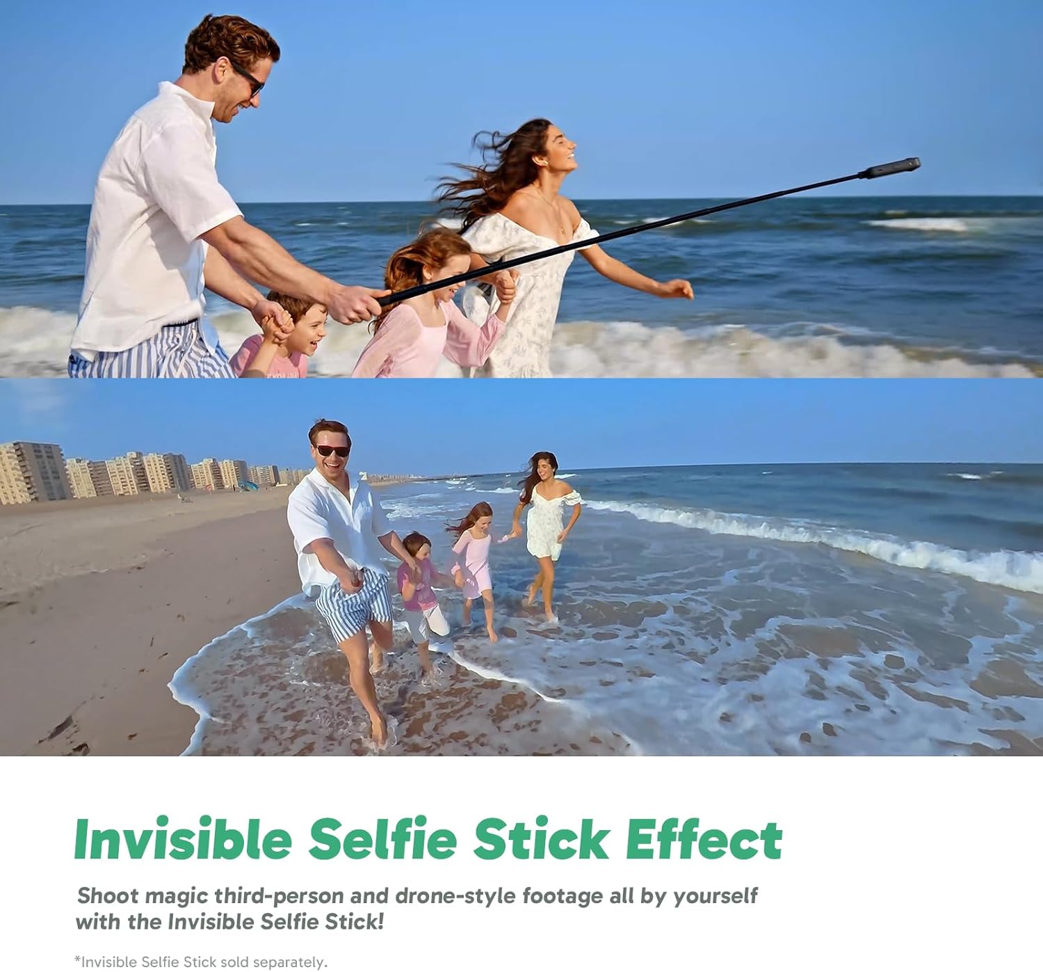 AKASO 360 Weatherproof 360° Action Camera - 5.7K 360 Video with 1/2" 48MP Sensors, 72MP 360 Photo, 360-SuperSmooth, 2.29" Touchscreen, Invisible Selfie Stick Effect, 360° Horizon Lock, AI Tracking - Image 4