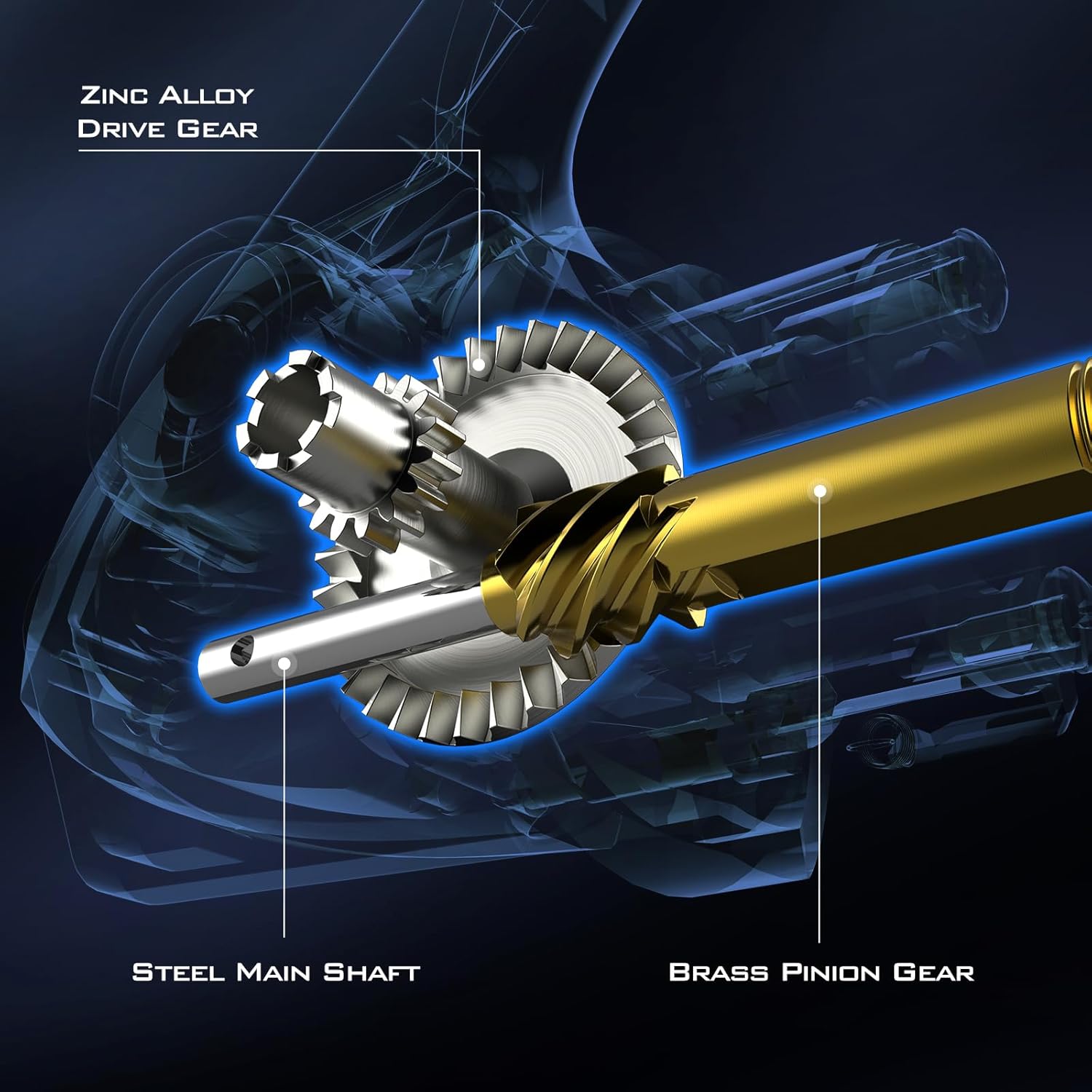 KastKing Centron Fishing Rod and Reel Combo, Spinning & Baitcasting Combos, IM6 Graphite 2Pc Blanks, Stainless Steel Guides with Ceramic Rings, Contoured EVA Handles & Fighting Butt - Image 8