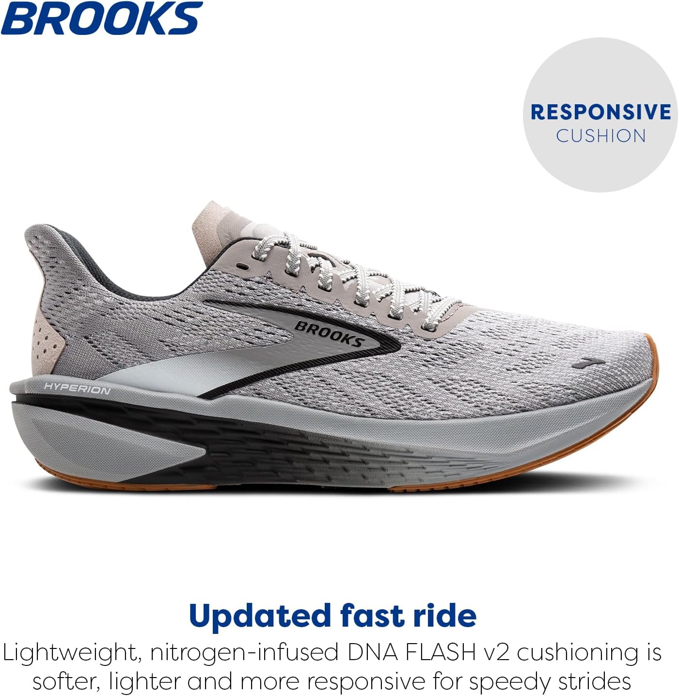 Brooks Men’s Hyperion 2 Neutral Running Shoe - Image 2