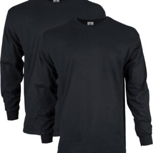 Gildan Adult Ultra Cotton Long Sleeve T-Shirt, Style G2400, Multipack