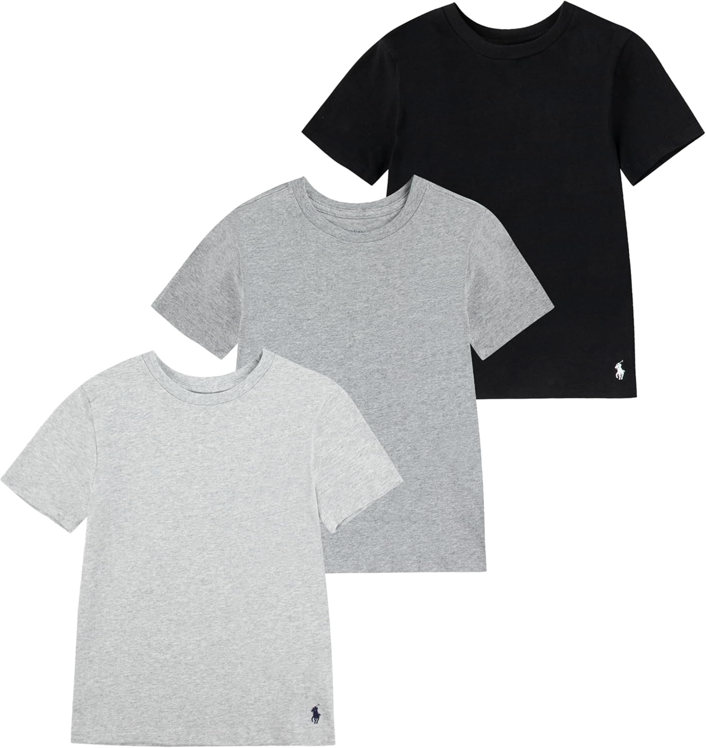 Polo Ralph Lauren Boys' Multi-Pack Short Sleeve Undershirt