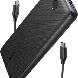 Anker USB C Power Bank, PowerCore Essential 20000 PD (18W) Power Bank, High Cell Capacity 20,000 mAh Portable Charger Battery Pack for iPhone 12/Mini/Pro/Max Pro/Samsung (PD Charger Not Included)