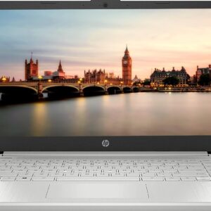 HP 2024 Premium 14” HD Laptop, Intel 11th Gen i3 Processor Up to 4.0GHz, 8GB DDR4 Ram, 128GB NVME SSD, Ultra-Fast WiFi, HDMI, SD Slot, Windows 11, Dale Silver(Renewed)
