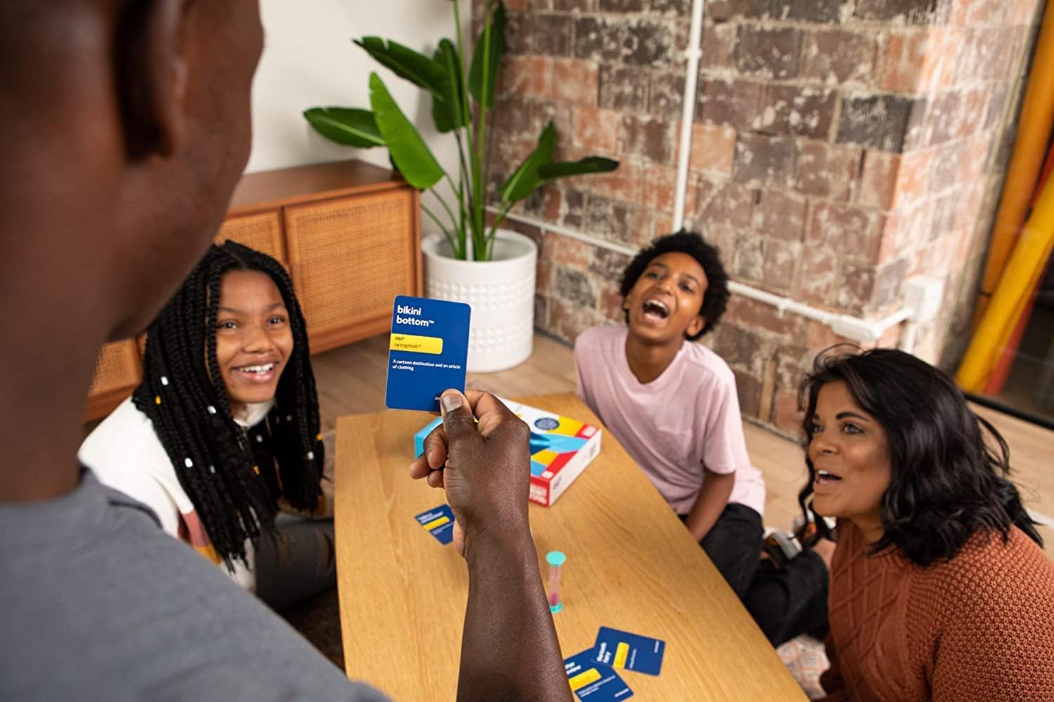 Guess The Gibberish Card Game for Families by Relatable, From The Creators of Incohereant, Fun Kids Games for Kids 12+, Game Night With Friends, Includes 400 Cards, Instructions, and 1 Sand Timer - Image 2
