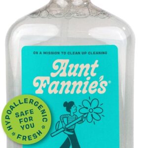 Aunt Fannie’s All Purpose Household Cleaner, Multi-surface Spray, Powered by Vinegar for Kitchen, Bath, Windows and Countertops, Eucalyptus Scent (Pack of 1)