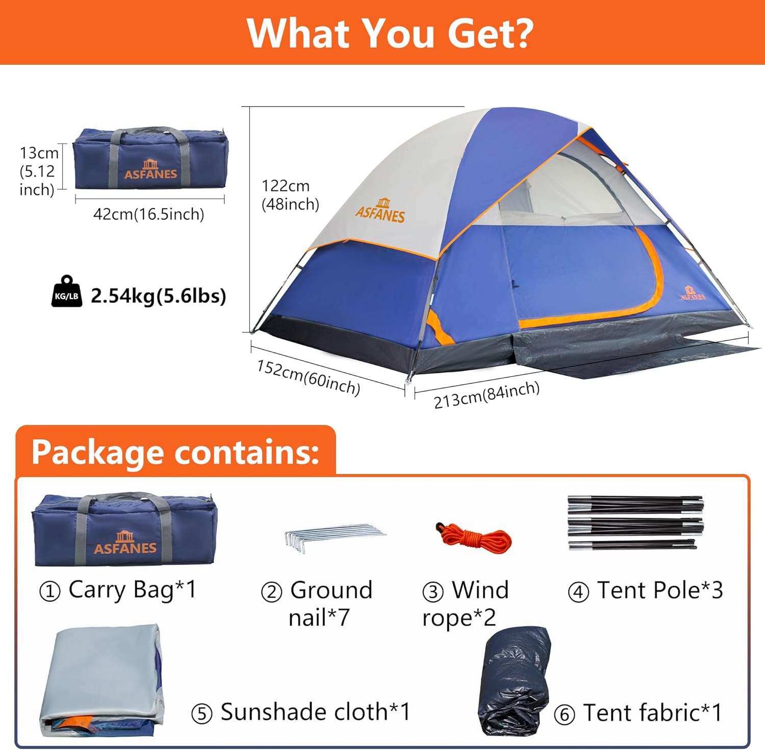 2-12 Person Tents for Camping Waterproof, Backpack Double Layer Tents, Perfect Picnics, Fishing and Backyard Camping - Image 9