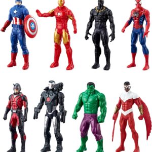 Marvel Avengers Ultimate Protectors Pack, 6-Inch-Scale, 8 Action Figures with Accessories, Super Hero Toys, Toys for Boys and Girls Ages 4 and Up