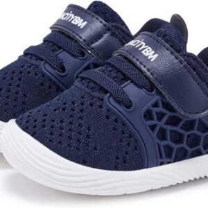 BMCiTYBM Baby Boy Girl Shoes Breathable Mesh Walking Shoes Lightweight Non-Slip Sneakers Infant First Walkers 6 9 12 18 24 Month