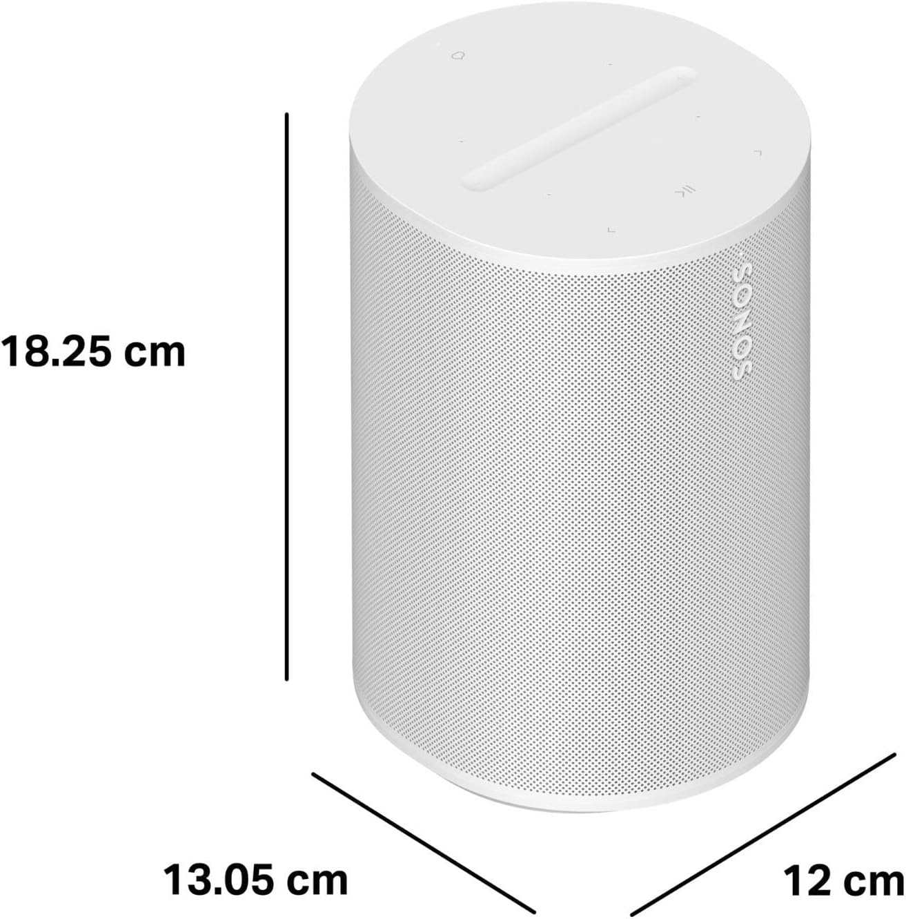 Sonos Era 100 - White - Wireless, Alexa Enabled Smart Speaker - Image 3